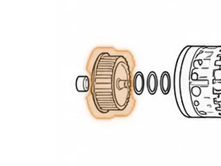 Clutch Hub, AWTR60SN (09D) K2/Foward (3.772”ID)(42 Outer Splines)(Aluminum)(12 Bolt Holes) 2002-Up — Part # 235574A