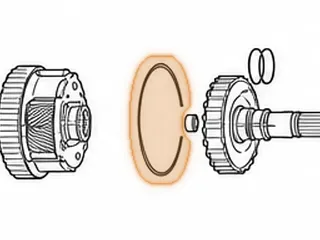 Snap Ring, AWTR60SN (09D) Holds Output Shaft To Ring Gear (.100”Thick)(6 9/16”OD) 2002-Up — Part # 235889A
