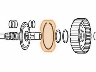 Snap Ring, AWTR60SN (09D) Holds Shaft and Ring Gear (.055”Thick)(5.385”OD)(5.070”ID) 2002-Up — Part # 235880A