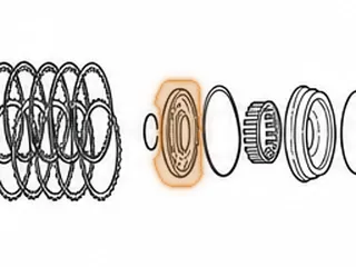 Piston, AWTR60SN (09D) K2 Clutch Balanced (4.716”OD)(20 Spring Pockets)(Aluminum) 2002-Up — Part # 235984A