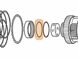 Spring, AWTR60SN (09D) Inner Race To Planet (Wavey) (Split)(.041”Thick)(3.907”OD) 2002-Up — Part # 235639A