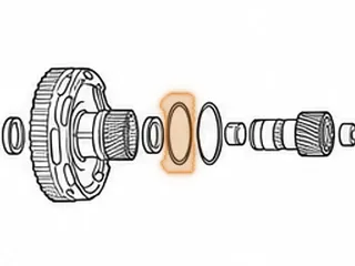 Bearing, AWTR60SN (09D) Shell Assy To Rear Planet (.113”Thick)(3.316”OD) 2002-Up — Part # 235226A