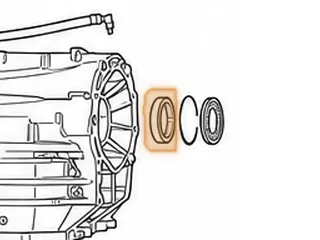 Bearing, AWTR60SN (09D) Back Of Case (.550”Thick)(11 Balls)(2.832”OD) 2002-Up — Part # 235263A