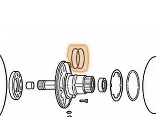 Ring, AWTR60SN (09D) Stator (Teflon)(2.475”OD)(.095”Thick) 2002-Up — Part # 235179AT