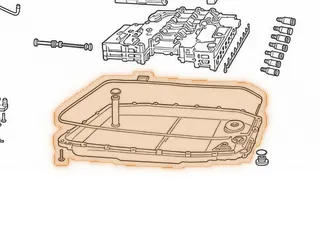 Gasket, ZF6HP26/26A/28/32 (Ford) Bottom Pan (For Steel Pan)(Paper Gasket) — Part # 49300B