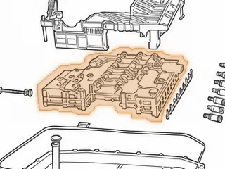 Valve Body, ZF6HP26X (Contains Illustration #’s 420, 444, 446, 698, 740 & 765)… — Part # 49740BEK