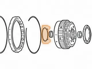 Washer, 09G Transfer Nut To Rear Planet (.047”Thick)(2.782”OD)(2.360”ID)(4 Tabs) 2003-Up — Part # 265254A