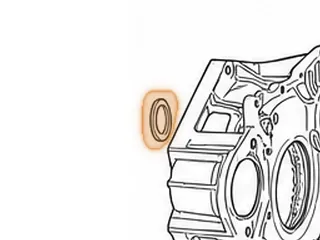 Seal, 09G Axle (Both Sides) (1.520”ID)(2.483”OD) — Part # 89076A