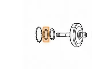 Bearing W/Race, 09G Front Planet Sun Gear To Ring Gear (.129”Thick)(2.204”OD)(1.493”ID) 2003-Up — Part # 265241A