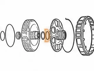 Race, 09G 1-2-3-4 Clutch (K1) Drum To Rear Planet (.059”Thick)(1.707”OD)(1.288”ID) 2003-Up — Part # 265221A