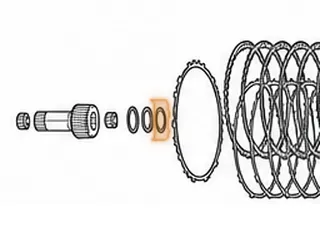 Race, 09G Rear Planet Rear Sun Gear To 4-5-6 Clutch (K2) Drum (.031”Thick)(1.635”OD) (.829”ID) 2003-Up — Part # 265248A