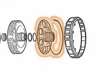 Hub, 09G 3-5 Reverse Clutch (K3) Driving (40 Outer Teeth) 2003-Up — Part # 265624A