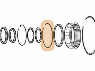 Snap Ring, 09G Holds Rear Planet Ring Gear Hub To Ring Gear (.047”Thick)(4.870”OD) 2003-Up — Part # 265889A