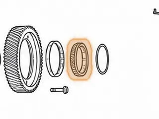 Cone Bearing, 09G Differential To Case (.726”Thick)(2.992”ID)(Cast #TR151102) 2003-Up — Part # 265289A