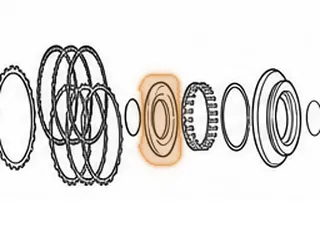 Retainer/Piston, 09G 4-5-6 Clutch (K2) Spring (Bonded)(4.296”OD) 2003-Up — Part # 265984A