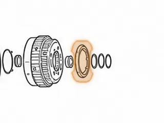 Washer, 09G Rear Planet To 4-5-6 Clutch (K2) Drum (.110”Thick)(3.740”OD)(8 Tabs)(Plastic) 2003-Up — Part # 265250A