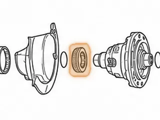 Cone Bearing, 09G Differential To Bell Housing (2.006”ID)(25 Rollers) 2003-Up — Part # 265292A