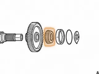 Cone Bearing, 09G Pinion Shaft To Case (.912”Thick)(1.284”ID)(Cast # R32Z-4) 2003-Up — Part # 265274A