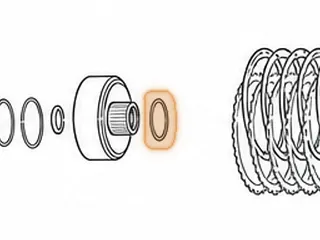 Bearing W/Races, 1000/2000 Allison C1 Clutch Hub To C2 Clutch Hub (.140” Thick)(2.598”OD) (1.916”ID) 2000-Up — Part # 116235A