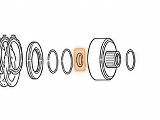 Bearing W/Races, 1000/2000 Allison Input Shaft To C1 Clutch Hub (2nd Design)(2.120”OD)… — Part # 116232AA