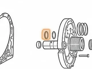 Ring, 1000/2000 Allison Stator Shaft (Front) (Vespel) 2000-Up — Part # 116178AV