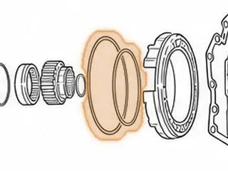 Lip Seal, 1000/2000 Allison C5 Piston (Outer) 2000-Up — Part # 116339A