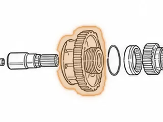 Planet, 1000/2000 Allison P3 (4 Gear, 1 Groove) (With 22 Parking Lugs) (29 Teeth Pinions) (Uses 53 Teeth Sun Gear #… — Part # 116584B
