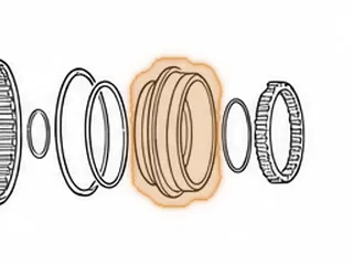 Piston, 1000/2000 Allison C2 Clutch (Aluminum) Cast # 29542807 (2.880” Thick) 2005-Up — Part # 116960AA
