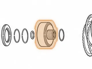 Hub, 1000/2000 Allison C1 Clutch (Outer) (3.100” Tall) 2nd Design (No Shoulder Where Bearing #116232AA Rides) — Part # 116574AA