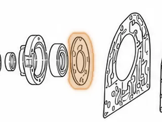 Pump Plate, 1000/2000 Allison (2nd Design) — Part # 116544AA
