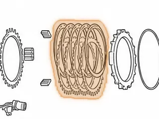 Friction, 1000/2000 Allison C4 Clutch (.078”)(8 11/16”OD) 2000-Up (Stage 1) (Also Fits C3 Clutch #106) — Part # 116104BS1