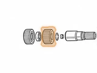 Sun Gear, 1000/2000 Allison P3 Planet (49 Teeth) (1.828” Thick) 2000-Up (Uses 116232AA Bearing) — Part # 116614AA