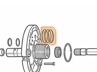 Ring, 1000/2000 Allison Stator To C1/C2 Drum (Rear) (Vespel) 2000-Up — Part # 116179AV
