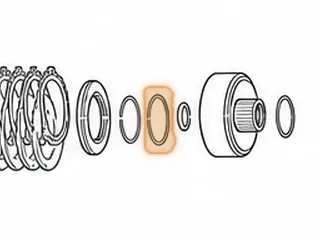 Snap Ring, 1000/2000 Allison Holds C1 Clutch Pressure Plate To Input Shaft (Spiral) (3.265”OD) 2000-Up — Part # 116879A