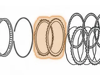 Plate, 10R80/10L80/10L90 Reverse Brake (A) Clutch (Bottom) (33/40Teeth) (7.206”ID)(.187”Thick) — Part # 164147A