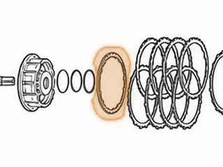 Plate, 10R80/10L80/10L90 Forward (E) Clutch (Top)(10/15Teeth) (5.171”ID)(.109”Thick) — Part # 164152A