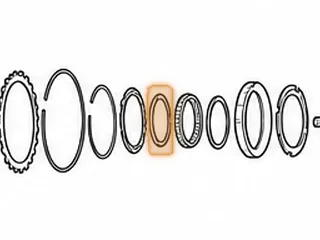 Sprag, A340 Overdrive (24 Lugs)(.450” Wide) 1985-Up — Part # 97650