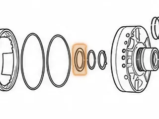 Race, A340 Overdrive Hub To Aluminum Support (2.313”OD) — Part # 97222A