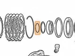 Snap Ring, A340 Holds 2nd Brake Retainer In — Part # 97874