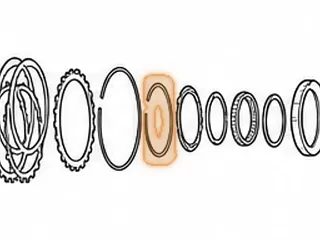 Snap Ring, A340 Holds Overdrive Sprag To Overdrive Planet 1985-Up (.038” Thick) 190” Thick ID To OD (3 15/16”OD) — Part # 97867