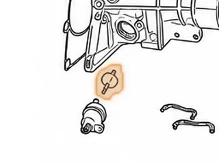 Gear, A340 Driven Speed-O (18 Teeth)(2.280” Long) — Part # 97848A