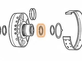 Race, A340 Forward Drum To Overdrive Support (2.00”OD) — Part # 97225