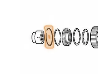 Snap Ring, A340 Holds #2 One Way Clutch In Rear Planet — Part # 97888