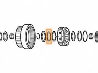 Bearing, A340 Forward Planet To Ring Gear (1.875”OD)(For A 4 Gear Planet) (Use 97223) — Part # 97235