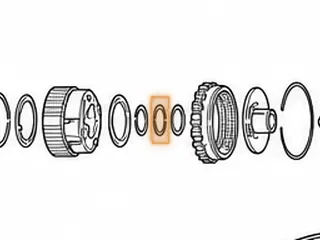 Bearing W/Races, A340 Sun Gear To Hub (2.128”OD) 1.092”ID (.155” Thick) — Part # 97241A