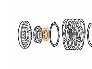 Snap Ring, A340 Holds Forward Clutch Retainer In Drum — Part # 97877