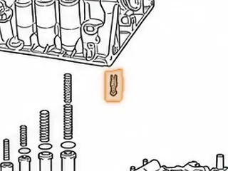 Ball Plunger W/Spring, A960E (In Case Under Valve Body)(Plastic Housing) — Part # 97761C