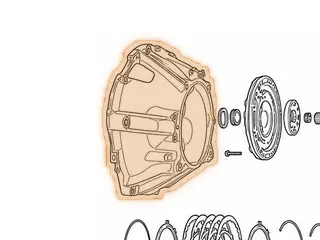 Bell Housing, A340 (Cast # 8928 By Bottom Case Bolt Rear) — Part # 97750K