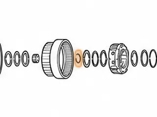 Snap Ring, A340 Holds Forward Planet To Output Shaft — Part # 97894