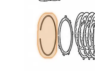 Snap Ring, A340 Holds Overdrive Pressure Plate In Case — Part # 97861